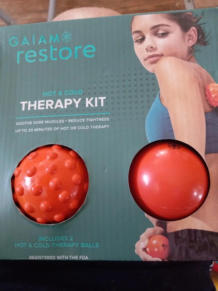 Bolas de terapia fría y caliente GAIAM RESTORE REGISTRADAS CON LA FDA Foto 3 de 3
