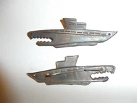 b0046 WW2 German U-boat cap badge u-221 Kriegsmarine Submarine A10T