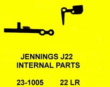 JENNINGS J 22 IN 22 LR CALIBER OLD STYLE SLIDING SAFETY + CAM FACTORY 23-1005