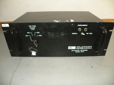 Wilcoxon Research N7C Matching Network Piezo Shaker Amplifier / Voltage Supply