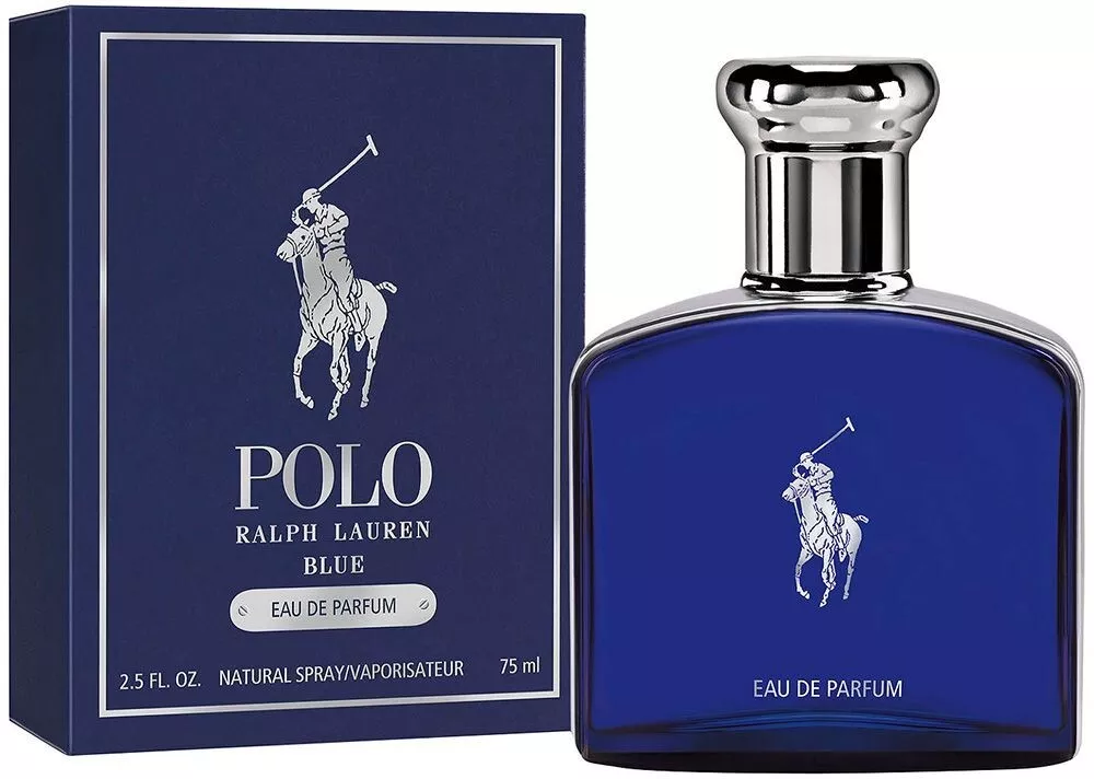 Ralph Lauren Polo Blue by Ralph Lauren EDP Spray 2.5 oz (75 ml) (m) 3605970859299 - Fragrances & Beauty, Polo Blue - Jomashop