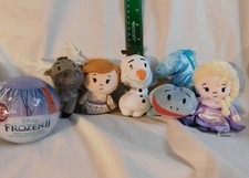 6 Frozen 2 Mini Coll Plush Series 2: Anna Elsa Sven Olaf Bruni Nokk Horse Spirit