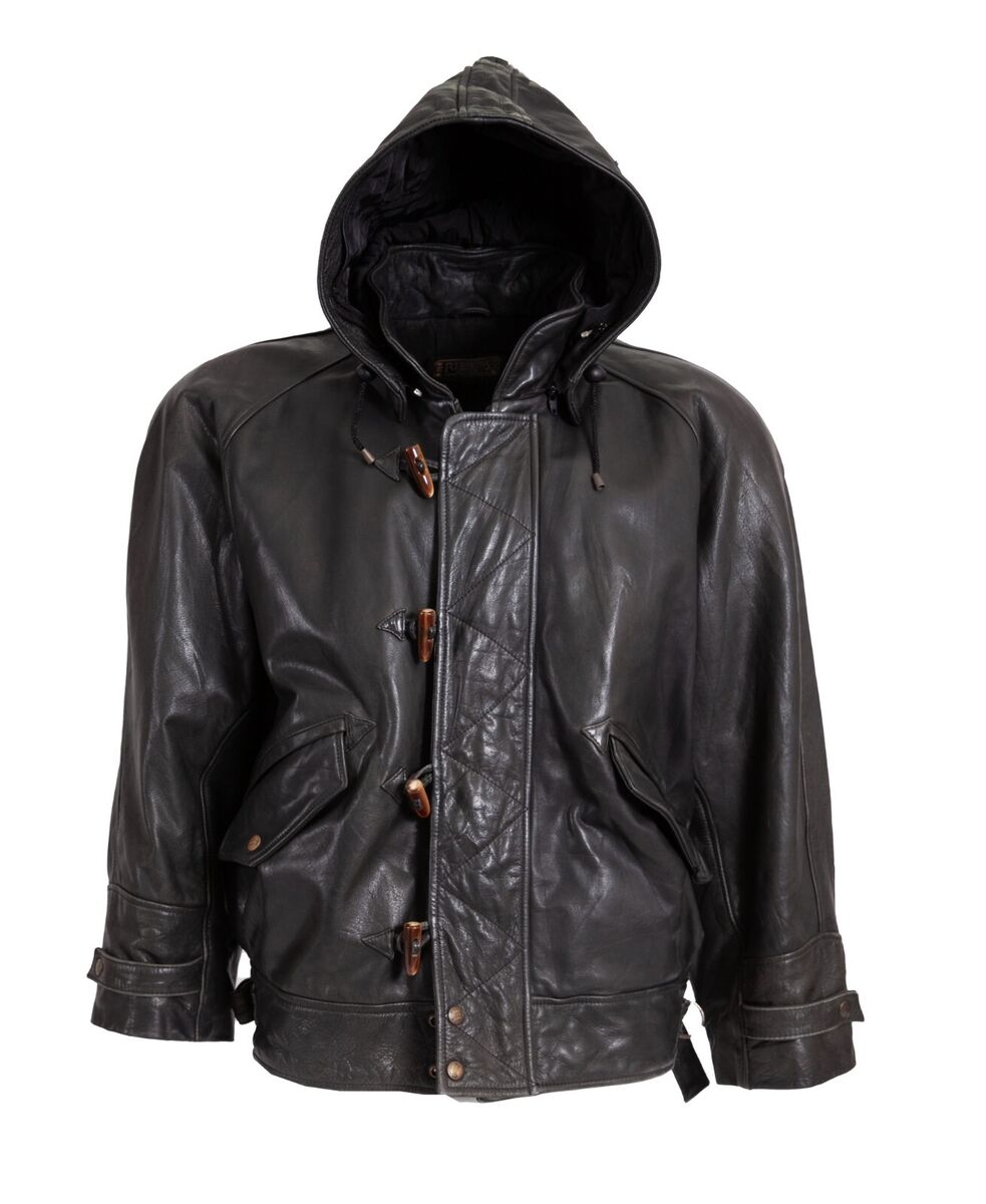 Vintage Redskins Leather Bomber Hooded Jacket XL | eBay Vintage Redskins Leather Bomber Hooded Jacket XL | eBay