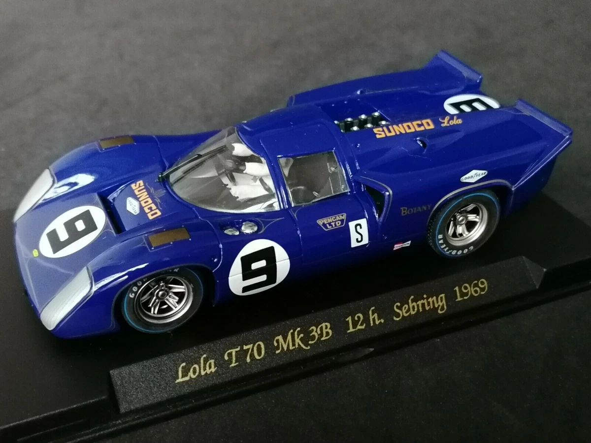 Fly 1/32 Slot C37 Lola T70 MK 3B 12h Sebring 1969 Donohue Bucknum Penske no SCX