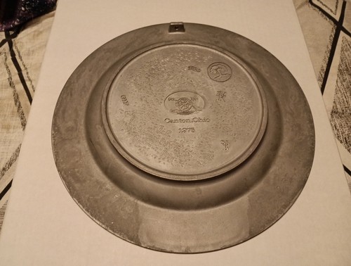  Collectible, The Great American Revolution, 1776 Pewter Plates. Set Of Three. - Picture 3 of 7