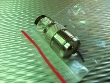 (1) TNC Male To SO239 Female RF Connector Antenna Coaxial Adapter