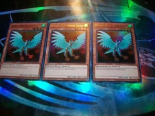 3x Heraldic Beast Berners Falcon 1st Edition Ultra Rare BLMM-EN115 Yu-Gi-Oh!