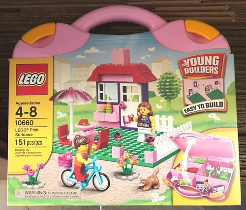 *NEW* LEGO 10660 PINK SUITCASE House Girl Cat Bicycle *RETIRED*