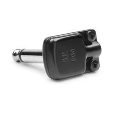 Squareplug SP600BK Right Angle TS Pancake Plug, Black