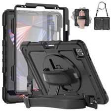 For iPad Pro 12.9" 6th/5th/4th Gen (2018-2022) Case Heavy Duty Shockproof Cover