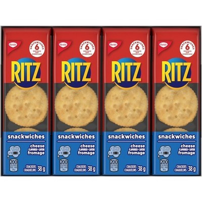 2-Pack Christie Ritz Snackwich Crackers, Cheese Flavour