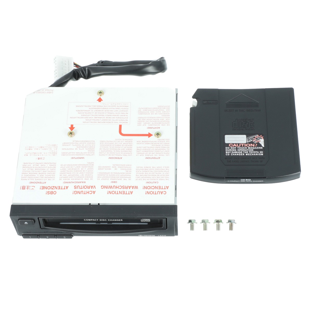【中古】 Sleeping　Music/ＣＤ/VDR-25199 97 Toyota 3 Disc CD Changer L4210 08601-00872 K10301 CP for