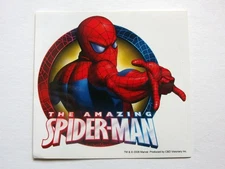 Spider-Man Clear Web Slinger Sticker Marvel C&D Visionary 2008 5.75" x 4.5"