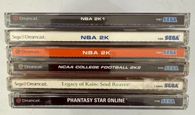 Dreamcast Games Lot - CIB, Complete - Phantasy Star Online, Legacy of Kain