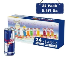 Red Bull Advent Calendar 2025 8.4 fl oz Christmas Pack -Fast Shipping(24 pack)