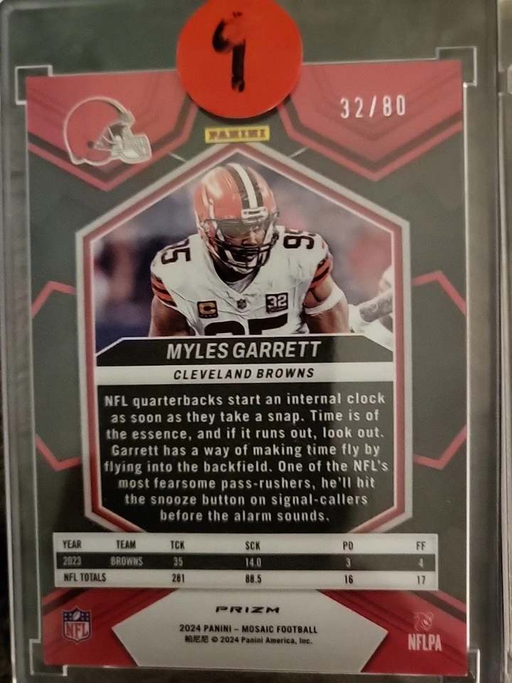 Myles Garrett Two For One! - Image 3 of 4