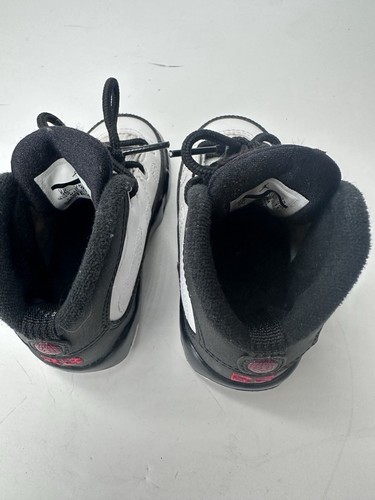 Nike Air Jordan 9 IX Retro Space Jam scarpe sneakers bambini TD 5C bambino bianco rosso - Foto 4 di 6