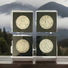 Silver Lot Of 4 Walking Liberty Half Dollar As Shown ( Silver Price $103/Oz)