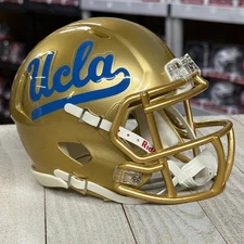 NO BOX UCLA Bruins Riddell Speed Mini Football Helmet *Helmet is Fine