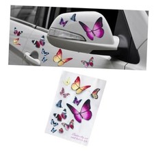 Butterfly Vinyl Car Sticker Decals, Waterproof Car Bumper Stickers, Type a