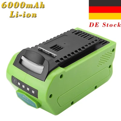 CREABEST 6.0Ah Für GreenWorks G-MAX 40V 29462 29472 27062 26272 24252 40V Li-ion Akku