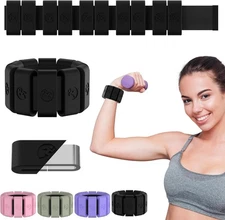 Adjustable Wrist Weights for Women Men, Leg Weights for Women 0.75lb-1lb