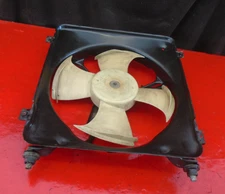 99 00 HONDA CIVIC AC A/C CONDENSER COOLING FAN WITH SHROUD OEM