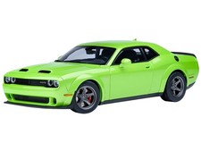2023 DODGE CHALLENGER SRT SUPER STOCK SUBLIME GREEN 1/18 MODEL BY AUTOART 71769