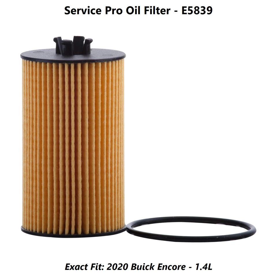 Fits: 2020 Buick Encore 1.4L Complete Oil, Air & Cabin Filter Kit (5W-30) Foto 3 de 4