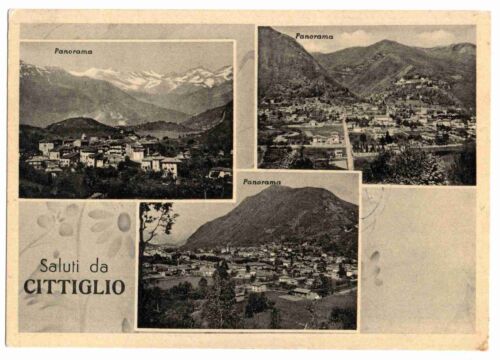 Municipality of Cittiglio: (Prov. di Varese) vintage postcard (Cittiglio panorama) - Picture 1 of 2