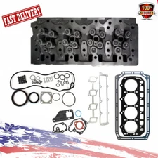 Engine Cylinder Head & Gasket Kit For Yanmar Excavator Parts US 4TNV98 4TNV98T