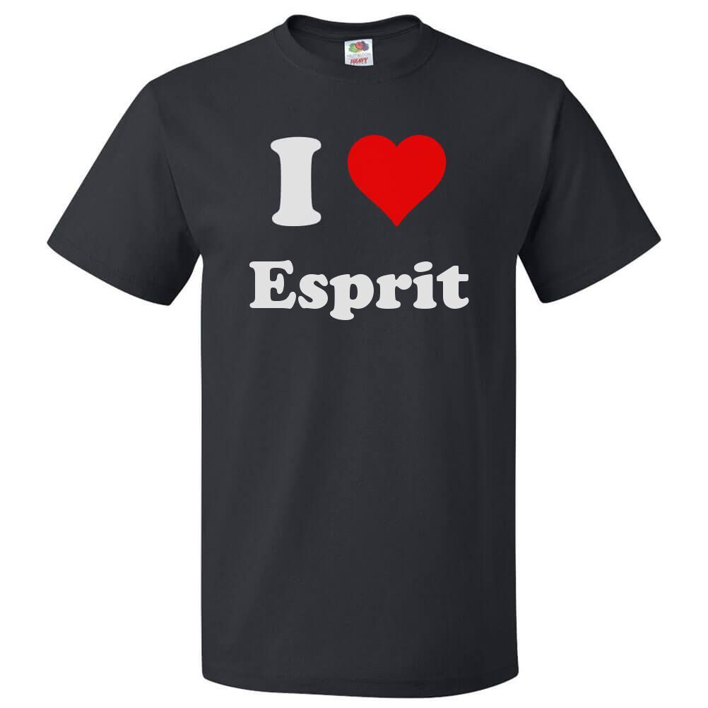 I Love Esprit T shirt I Heart Esprit Tee