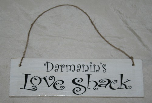 Love Shack Personalised Door Sign Plaque Love Nest Fun Home Decor - Picture 6 of 25