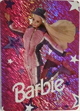 BARBIE--NEW--Vintage-Prismatic (1997) 28 Years Old--Vending Machine Sticker (#6)