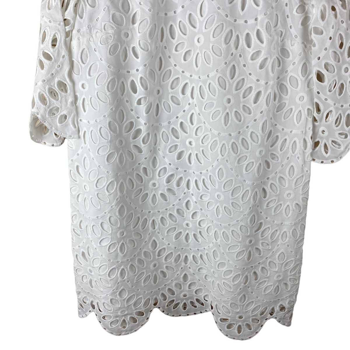 ann taylor white lace dress NWT Ann Taylor White Lace Sheath Dress 0P