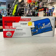 CruzTOOLS RoadTech H3 Roll-Up Motorcycle Tool Kit for Harley-Davidson #RTH3