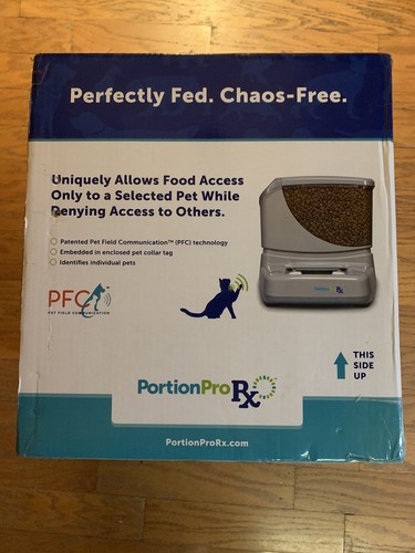 PortionPro Rx Automatic Pet Feeder for Cats & Dogs with Active RFID Technology - Picture 4 of 5