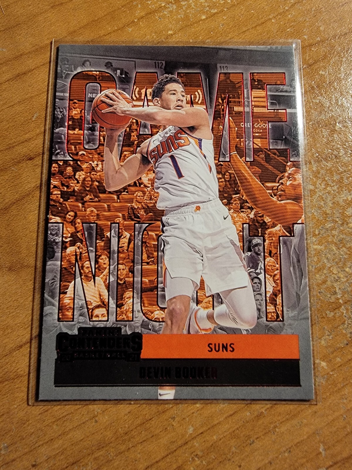 2020-21 Panini Contenders - Game Night Ticket RED #13 Devin Booker