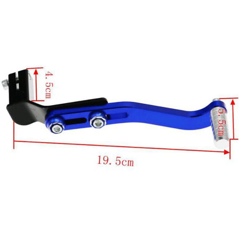 Palanca de cambios ajustable para motocicleta para ATV Dirt Pit Bike Universal Foto 2 de 4