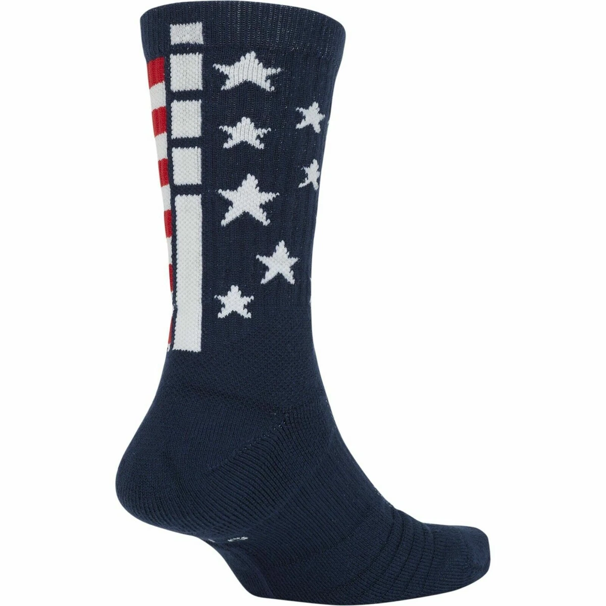 Red white and shop blue nike elite socks