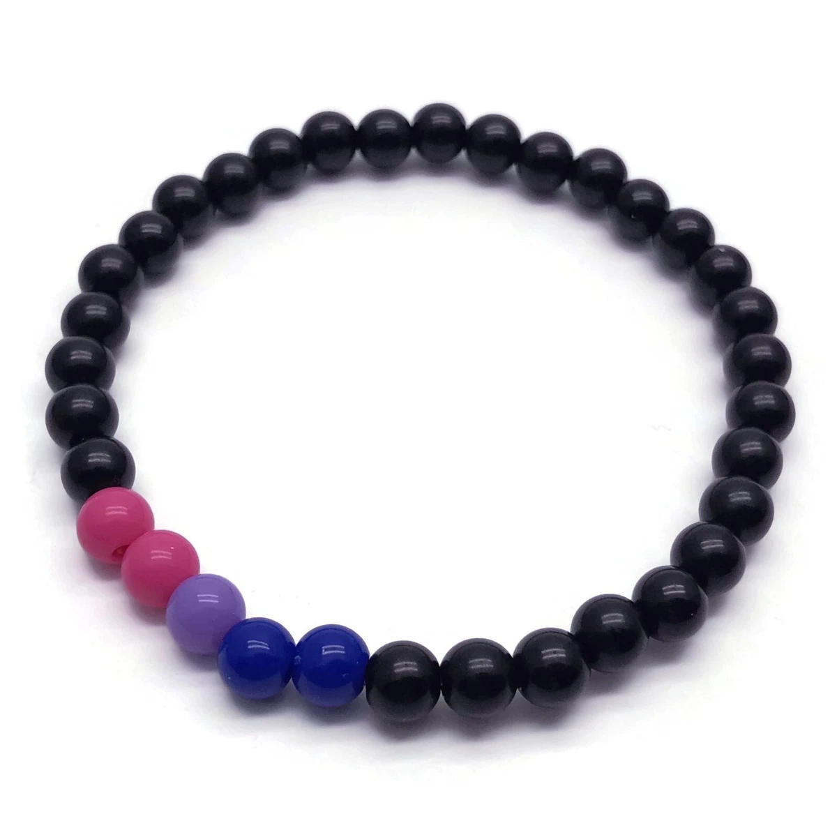 Braccialetti dell'amicizia a mano arcobaleno per coppie - set di