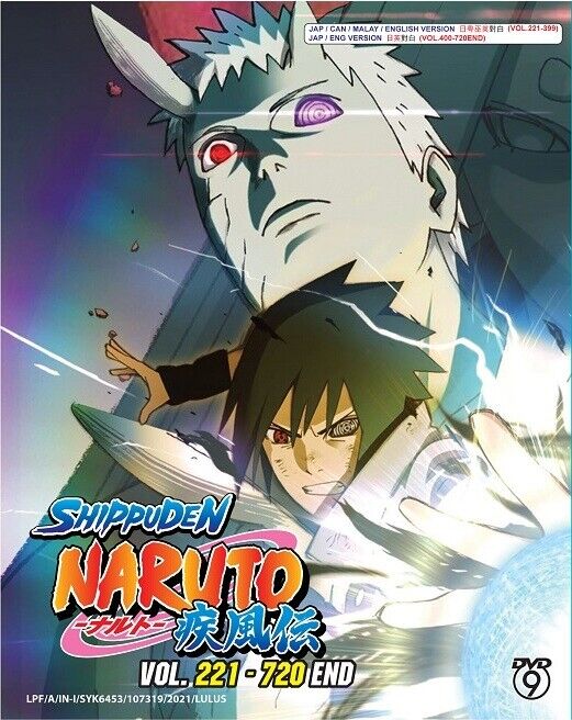 NARUTO SHIPPUDEN ( BOX 1 ) - ANIME TV SERIES DVD BOX SET (1-160 EPS) (ENG  DUB)