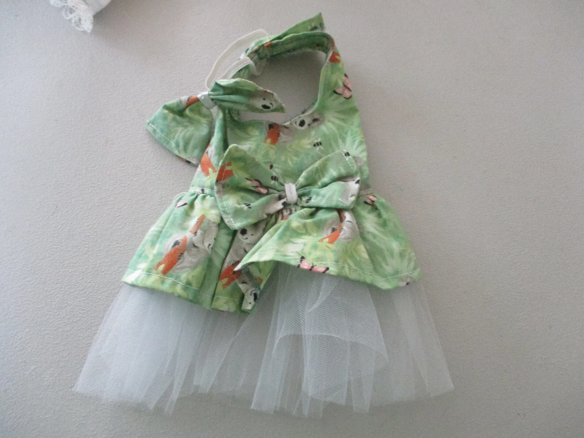 sage green dog dress Chihuahua Dresses for sale female dog wedding outfit