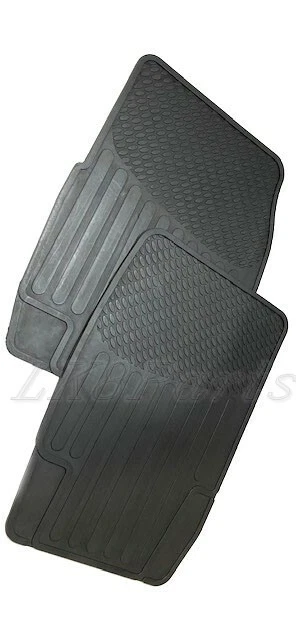 Juego de alfombrillas de goma delanteras Land Rover Discovery 1 94-99 DA4426 nuevas Foto 2 de 4
