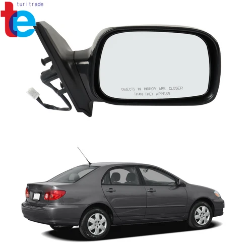 For 2003-2008 Toyota Corolla Power Mirror Right Side Paint To Match 8791002380