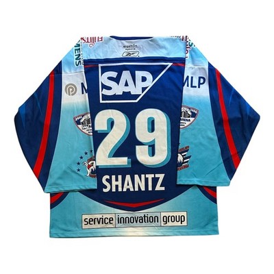 Adler Mannheim   ice hockey jersey   Jeff Shantz #29   Germany DEL 2005/2006