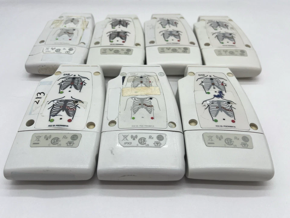 LOT OF( 7) PHILIPS IntelliVue TRx Telemetry transmitter M4841A (AS IS) - Image 3 of 4