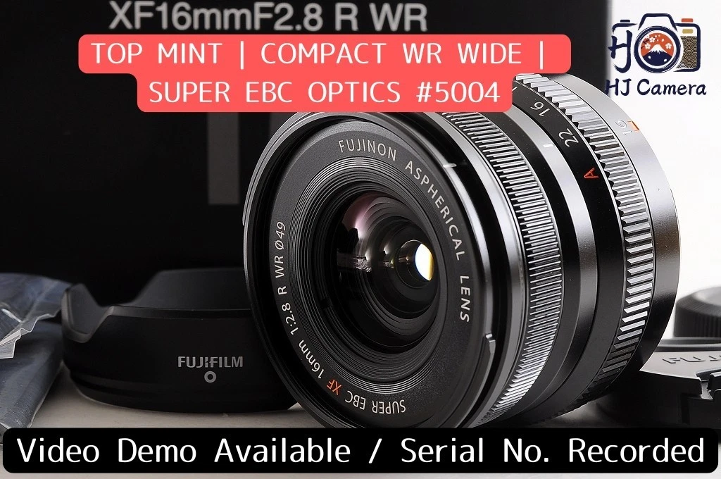 Fujifilm f/2.8 16mm Focal Camera Lenses for sale | eBay