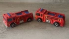 Hot Wheels Fire Eater Fire Truck Blackwall 1976 Red Lot of 2 Vintage
