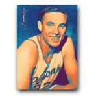 Dave DeBusschere #4 Art Card Limited 16/50 Edward Vela Signed (New York Knicks)